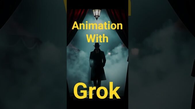 Animation with Grok (Ai) 🤖🎪 Here is a kind of curtain raiser for The Night Circus, created by Grok.