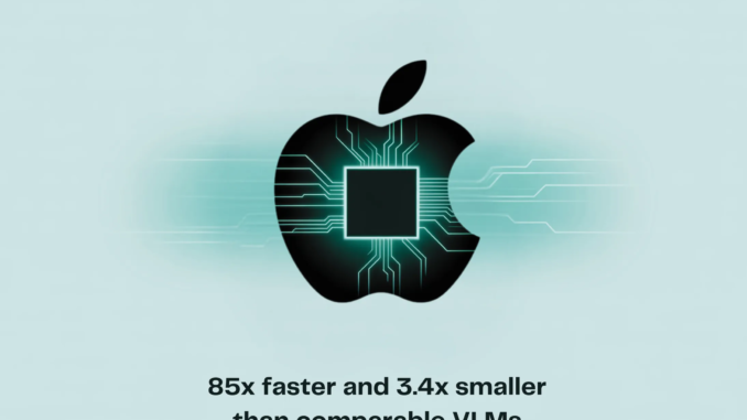 Apple Released FastVLM: A Novel Hybrid Vision Encoder which is 85x Faster and 3.4x Smaller than Comparable Sized Vision Language Models (VLMs)