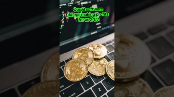 As you sleep the AI software make more Dollars! #blockchain #money #howtoearnmoney #cryptotrading