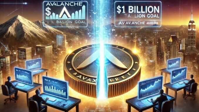 Avalanche Targets $1 Billion Fundraising Goal For Two AVAX Treasuries Avalanche