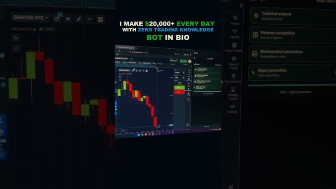 BEST AI TRADING BOT | POCKET OPTION & BINARIUM STRATEGY 2025 #trading #bot #ai