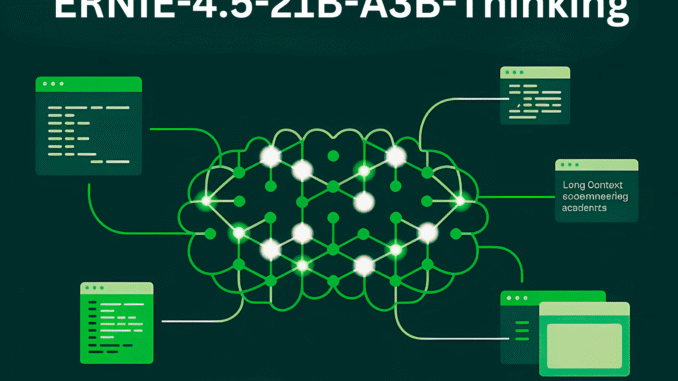 Baidu Releases ERNIE-4.5-21B-A3B-Thinking: A Compact MoE Model for Deep Reasoning Baidu Releases ERNIE-4.5-21B-A3B-Thinking: A Compact MoE Model for Deep Reasoning