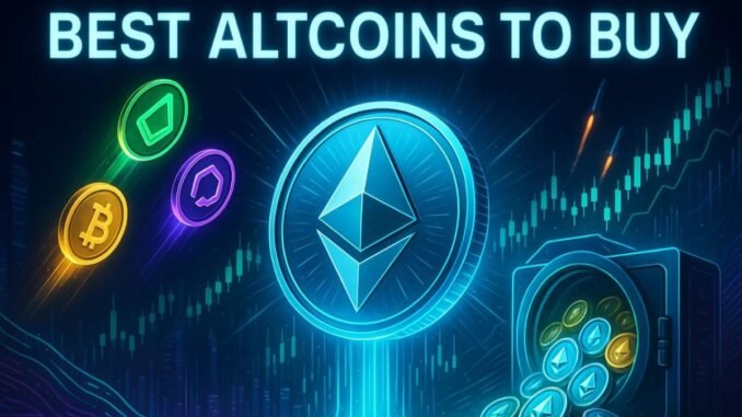 Best Altcoins to Buy as Ethereum Outflows Signal Renewed Accumulation