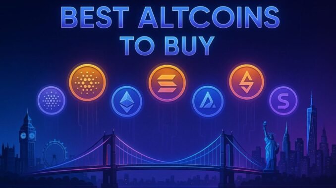 Best Altcoins to Buy as Industry Groups Push UK-US Tech Best Altcoins to Buy as Industry Groups Push UK-US Tech Bridge to Include Digital Assets