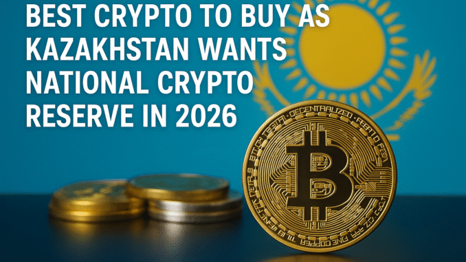 Best Crypto to Buy as Kazakhstan Wants National Crypto Reserve in 2026