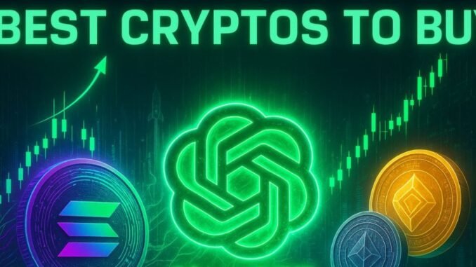 Best Cryptos to Buy as ChatGPT Predicts $400 Solana By Best Cryptos to Buy as ChatGPT Predicts $400 Solana By Year's End