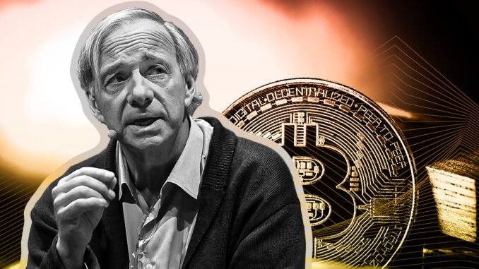 Bilionaire Ray Dalio reiterates warnings of dollar decline, suggests Bitcoin as a hedge