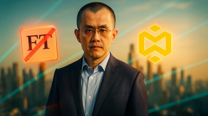 Binance founder CZ refutes FT's claims of fundraising for $10B YZi Labs as 'fake'