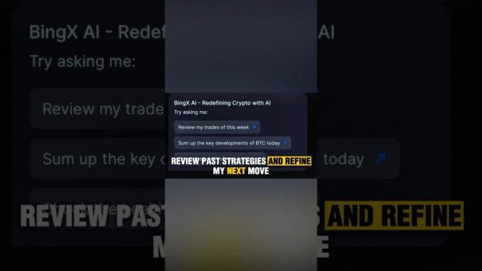 BingX AI Master | The World’s First AI Crypto Trading Strategist #CryptoAI #CryptoBot