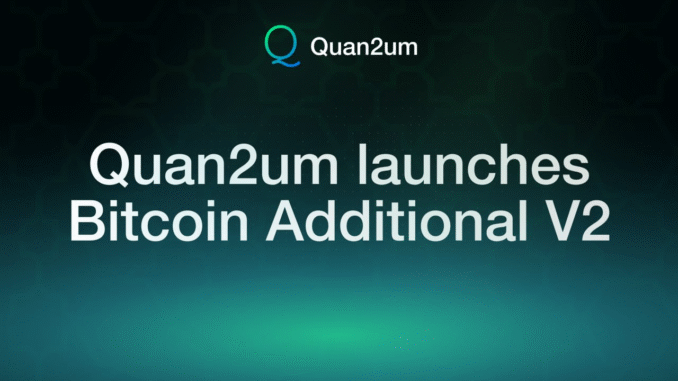 Bitcoin Additional Launches BTCa v2 Bitcoin Additional Launches BTCa v2