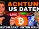 🔴 Bitcoin & Crypto Live Trading: US Arbeitsmarkt & Börsenstart - Das passiert JETZT! 🚨