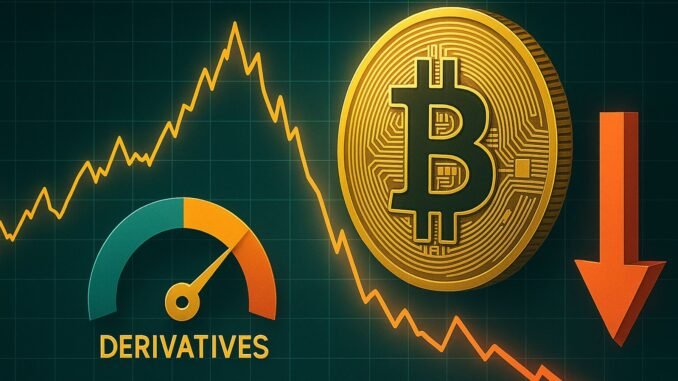 Bitcoin Derivative Pressure Score Hits 30%: Downside Risk Signal
