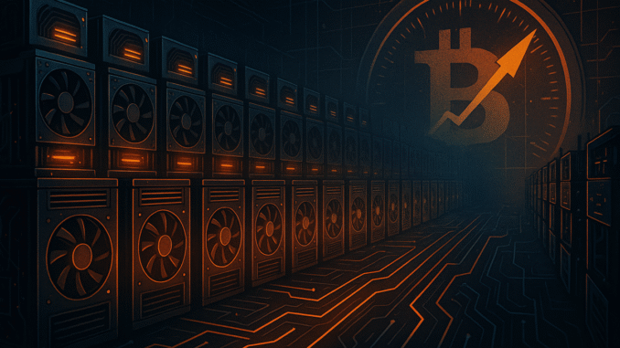 Bitcoin Miners Brace For 5% Difficulty Spike To Fresh Record Bitcoin Mining