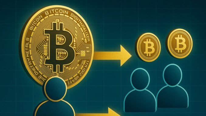 Bitcoin Supply Flows From Giants To Mid-Sized Holders – Details