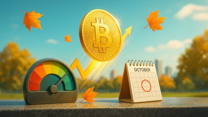 Bitcoin eyes 'Uptober' rally despite extreme fear levels