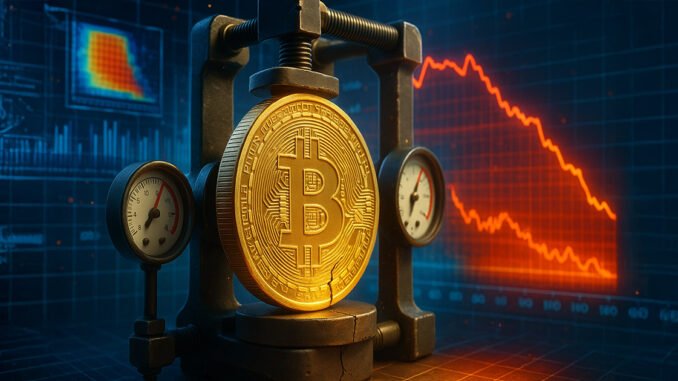 Bitcoin faces critical test as on-chain data reveals market exhaustion