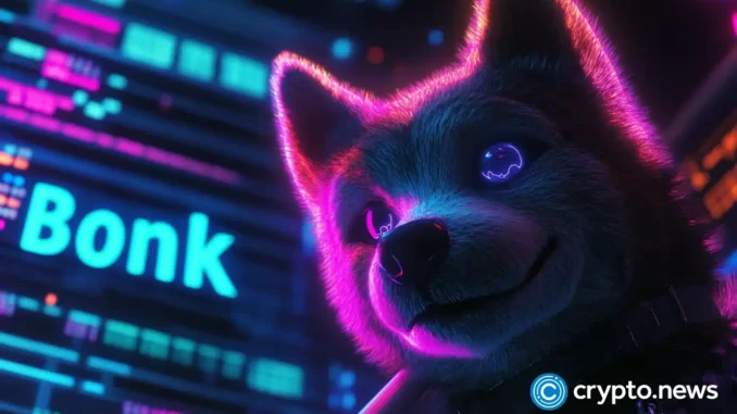 Bonk price bounces from volume support as bullish chart signals breakout