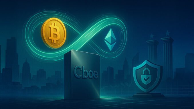 CBOE plans November launch for Bitcoin and Ethereum continuous futures CBOE plans November launch for Bitcoin and Ethereum continuous futures contracts