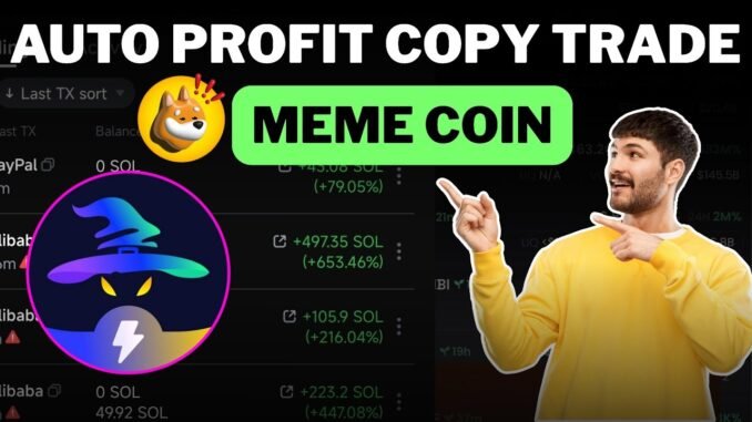 Cara Profit Trading Memecoin Secara Konsisten #memecoin #dexscreener #tradewiz