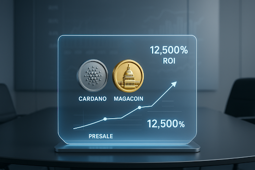 Cardano whales rotate into MAGACOIN FINANCE as presale ROI forecast Cardano whales add 30M ADA, pushing their total holdings to 5.55B tokens, signaling conviction.