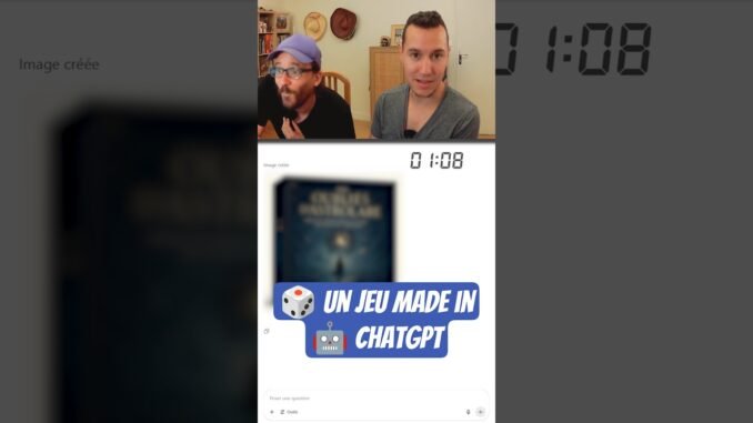 🎲 ChatGPT crée un jeu de société en 2h