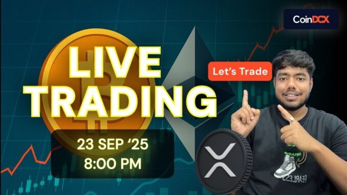 Crypto AI Live Trading | Crypto Futures | Bitcoin Scalping Today | 23 Sep #crypto #bitcoin #trading