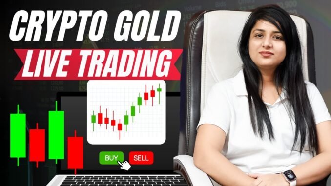 Crypto Gold Live Trading | 13 SEP #vinbullindia #vinbulllive #livetrading @vinbulltradingacademy