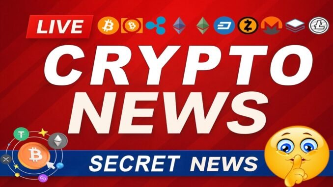 Crypto News Live 24/7 | Crypto News, Bitcoin Updates, Ethereum, XRP, Cryptocurrency Market Trends