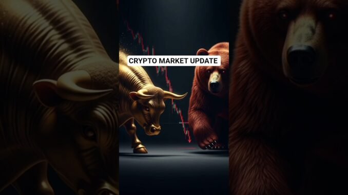 🚨 Crypto News Update | Bitcoin Dip, Altcoins Struggle & Market Uncertainty #trading #crypto