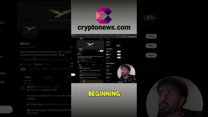 Crypto News: World Liberty Financial Listed on Binance! #shorts