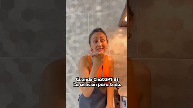 Cuando ChatGPT es la solución. #humor #shorst #comedia #humordepareja #comedy #parejasdivertidas