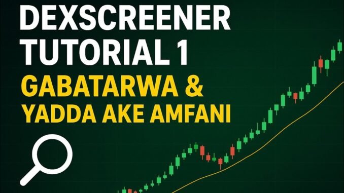 DEXSCREENER TUTORIAL (1)GABATARWA DA YADDA AKE AMFANI DA SHI.