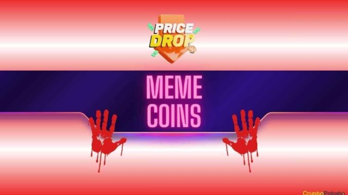 DOGE, PUMP, BONK, and Many More Collapse by Double Digits