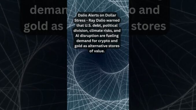 Dalio Alerts on Dollar Stress