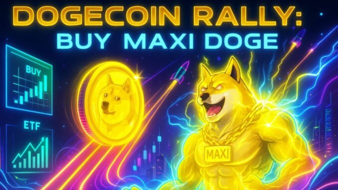 ETF Hype & Institutional Buying Fuel DOGE Rally – How Maxi Doge Is Poised to Ride the Wave