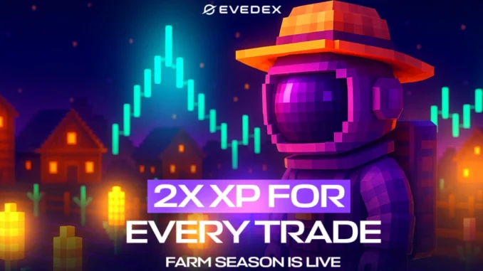 EVEDEX Launches Farming Season with Double XP Rewards Following Beta Coinpedia - Fintech & Cryptocurreny News Media