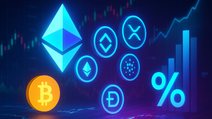 Ethereum & Alts Capture 85% Of Futures, BTC Share Shrinks Ethereum & Altcoins Vs Bitcoin