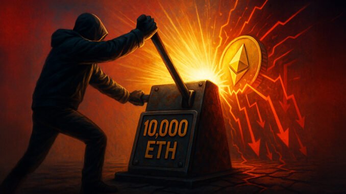 Ethereum Foundation's 10,000 ETH sale sparks debate over funding methods