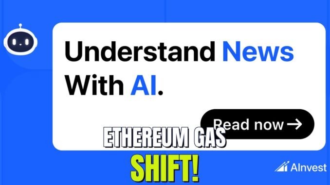 Ethereum Gas SHIFT! AI Agents, Web3 Phones & More!