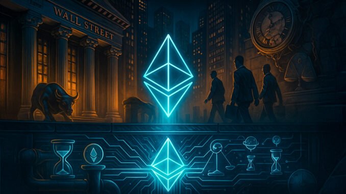 Ethereum positioned to replace Wall Street infrastructure, yet remains undervalued by investors