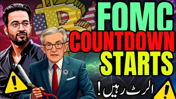 💥 FOMC COUNTDOWN ⚠️ Latest Crypto Market Analysis & BTC News Updates Today 📊