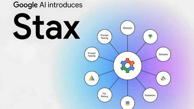Google AI Introduces Stax: A Practical AI Tool for Evaluating Large Language Models LLMs