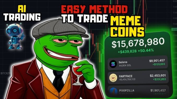 HOW TO TRADE SOLANA MEME COINS USING AI | AI AGENTIC TRADE VS BOT TRADING (UNTOLD STRATEGY)
