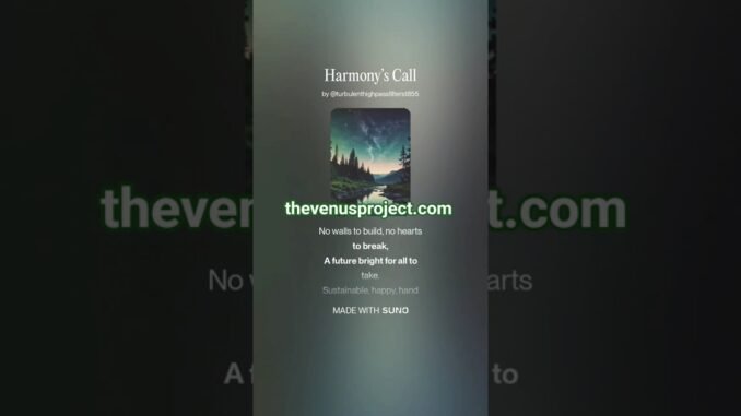 Harmony’s Call - Short #AI #Song by #Suno #lyrics by #Grok #music #newmusic