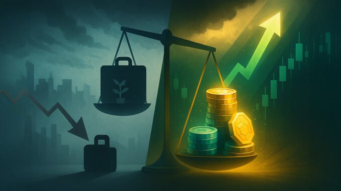 Here's how a weak jobs report could spell gains for crypto