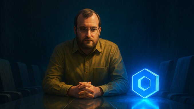 Hoskinson pushes for Chainlink, Aave and USD1 to rescue Cardano’s Hoskinson pushes for Chainlink, Aave and USD1 to rescue Cardano’s weak DeFi scene
