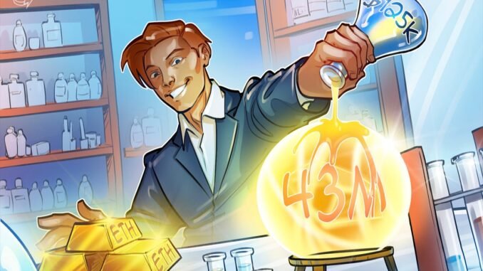 How One Trader Turned $125,000 Into $43 Million on Ethereum. How One Trader Turned $125,000 Into $43 Million on Ethereum.