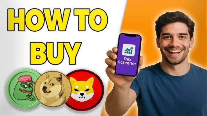 How to Buy Memecoins On DexScreener With Phantom Wallet (2025)