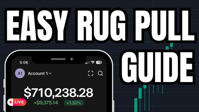 How to Launch a Meme Coin and Rug $700K TODAY (LIVE PROOF 2025) | Educational Purposes