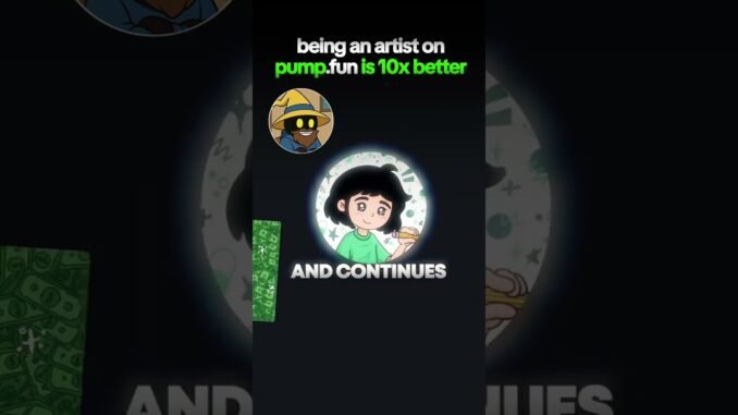 If you're an artist, pivot to PumpFun #memecoin #solana #pumpfun